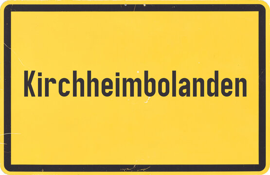 Ortsschild Kirchheimbolanden
