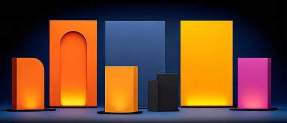 Futuristic background in the style of the metaverse