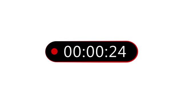 3o seconds countdown with motion tapper