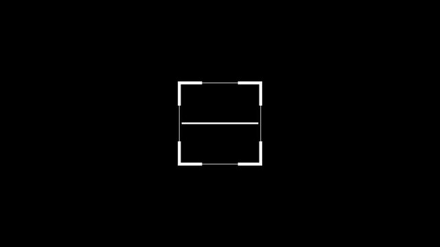 Simple scanner symbol for digital file scanning and archiving technology