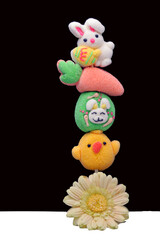 Sucette pascale de guimauve © helenedevun