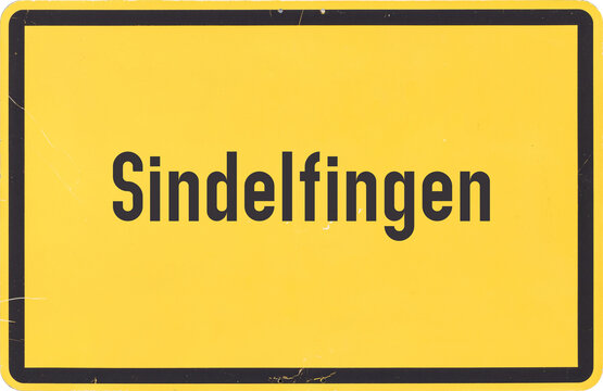 Ortsschild Sindelfingen