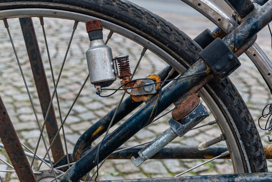 Altes Fahrrad Dynamo