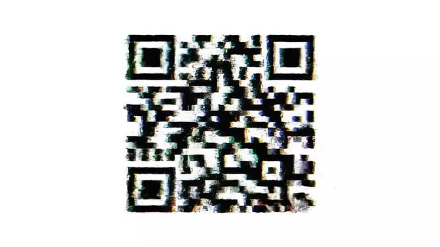 Modern black and white QR code isolated on a clean white background, symbolizing digital technology, data scanning, mobile connectivity, and quick information access.