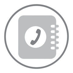 Contact book icon