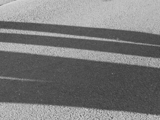 Fototapeta premium The shadow of a tree on a street