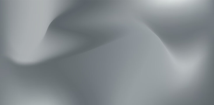 Metallic Gray Fluid Abstract Background for Modern Branding