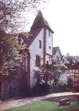 Rest der Stadtbefestigung von Erbach im Odenwald