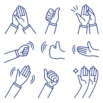 Claping Hand Reference