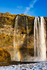 Widok na wodospad Seljalandsfoss 2025 © Krzysiek Cegiełka