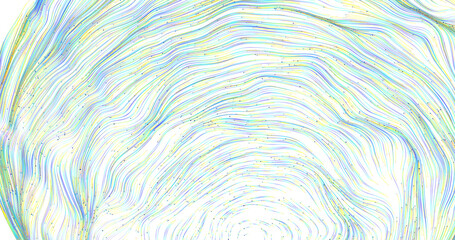 Abstract artwork of curving lines in multiple colors. Perfect for backgrounds, textures, and creative designs with a sen © vegefox.com