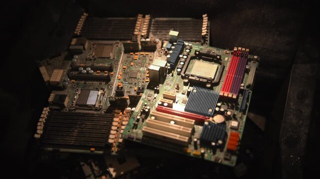 Documenting Classic Motherboard Elements To Promote Sustainable Reuse And Historical Preservation. Media