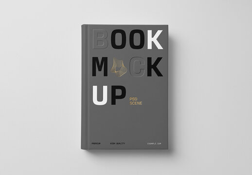 Hardcover Book Mockup