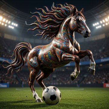 caballo, mexico, balompi&eacute;, bal&oacute;n, bailes, deporte, campeonato, juego, ilustraci&oacute;n, vector, certamen, s&iacute;mbolo, icono, objeto, gol, designio, equipo, arte, copa, esfera, 3d, mundo, bandera, mascota, ale