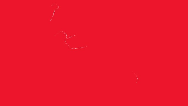Vintage Red Film Grain Overlay with Dust and Scratches - Retro Cinematic Background