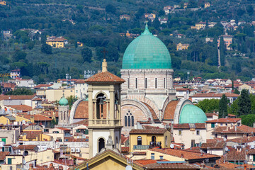 Fototapeta premium Great Synagogue of Florence in Italy