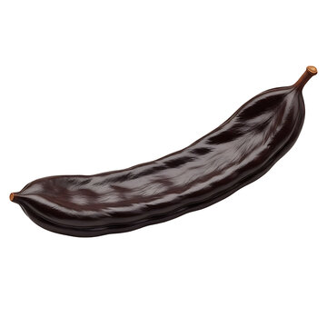 single bean isolated on white