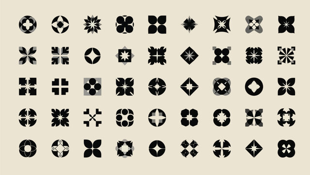 A collection of diverse handwritten and printed alphanumeric characters and symbols Vector