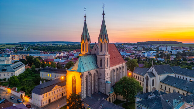 St. Maurice Church in Kromeriz, Czech republic