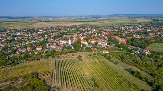 Jesus Christ statue at Tarcal village in Tokaj region of Hungary