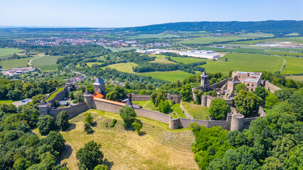 Summer day at Helfstyn castle in Czech republic © dudlajzov