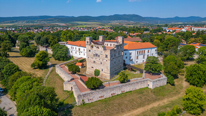 Summer day at Sarospatak castle in Hungary © dudlajzov