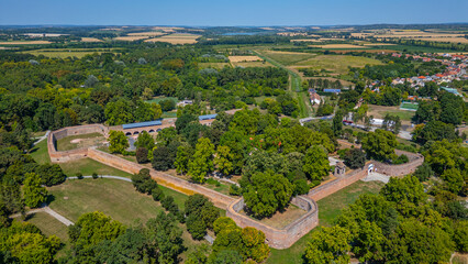 Obraz premium Zrinyi Castle at Szigetvar in Hungary