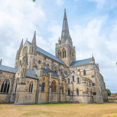 Fototapeta premium View of Chichester cathedral in England