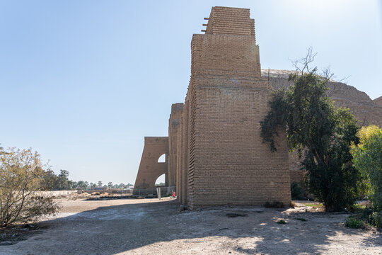 Arch of Taq-i Kisra or Iwan of Khosrau, Ctesiphon, Iraq