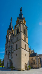 Obraz premium Summer day at Admont abbey in Austria