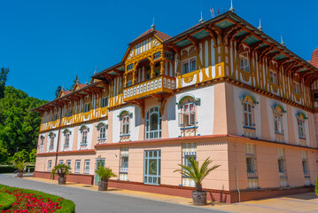 Obraz premium Jurkovic house at Czech spa town Luhacovice