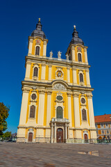 Obraz premium Saint Mary cathedral in Kalocsa, Hungary