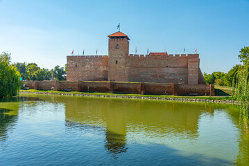 Summer day at Gyula castle in Hungary © dudlajzov