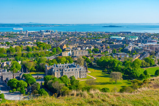 Palace of Holyroodhouse in Edinburgh, Scotland