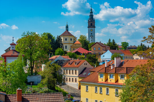 Saint Stephen cathedral in Litomerice, Czech republic