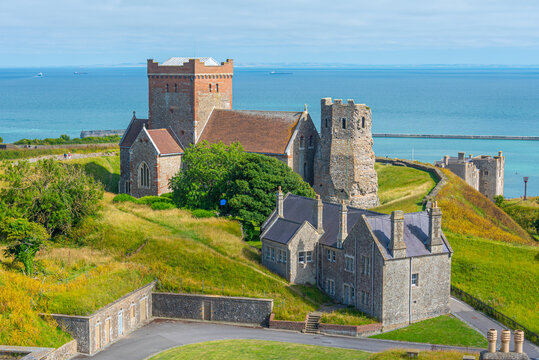 St Mary's in Castro Church at the Dover castle in England