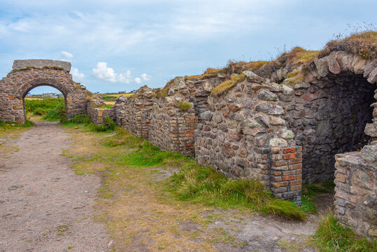 Ruins of bottalack mine in England