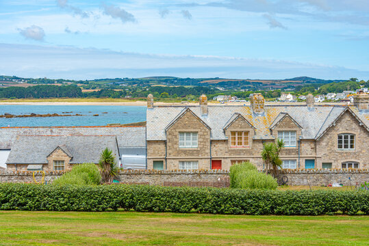 Residential buildings at Saint Michael Mount in England