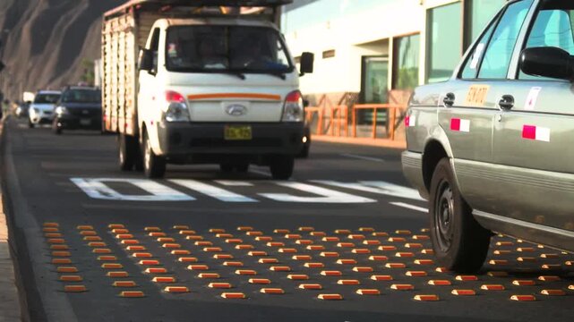 Circulaci&oacute;n vehicular en Costa Verde Lima