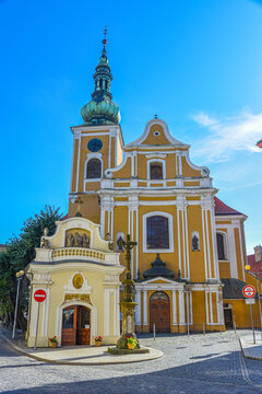 Panorama view of Sternberk town in Czech republic