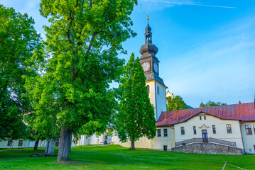 Obraz premium Zdar nad sazavou chateau in Czech republic