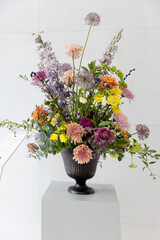 flor, ramo, florero, naturaleza, florecer, manojo, beldad, floral, decoraciones, acuerdo, primavera, hojas, amarilla, color