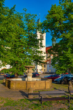 All Saints church in Litomerice, Czech republic