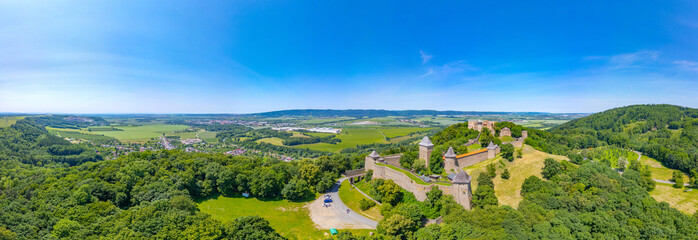Summer day at Helfstyn castle in Czech republic © dudlajzov
