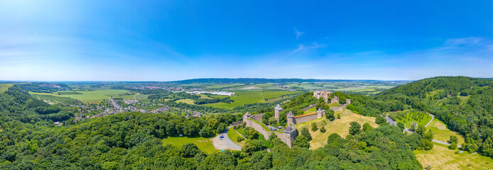 Summer day at Helfstyn castle in Czech republic © dudlajzov