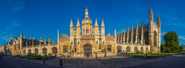 Naklejka premium King's College at Cambridge, England