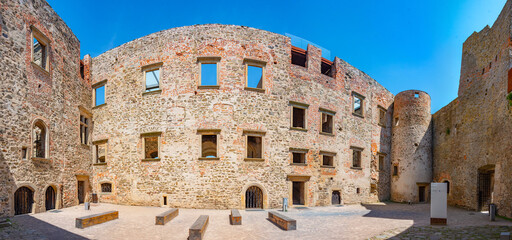 Summer day at Helfstyn castle in Czech republic © dudlajzov