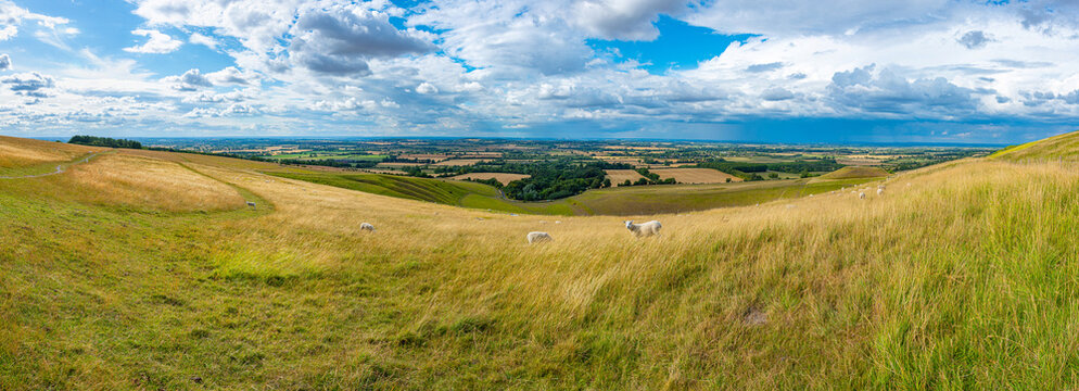 Uffington castle near Oxford, England