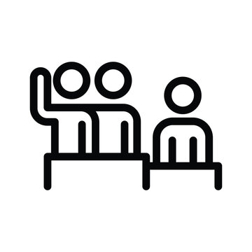  majority choice line icon illustration vector graphic.eps