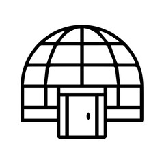 Obraz premium Geodesic Dome Structure